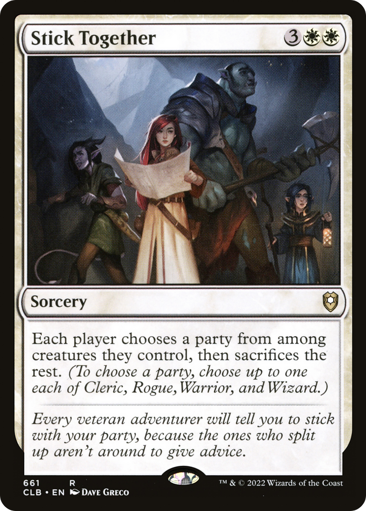 Stick Together (CLB-661) [Commander Legends: Battle for Baldur's Gate]