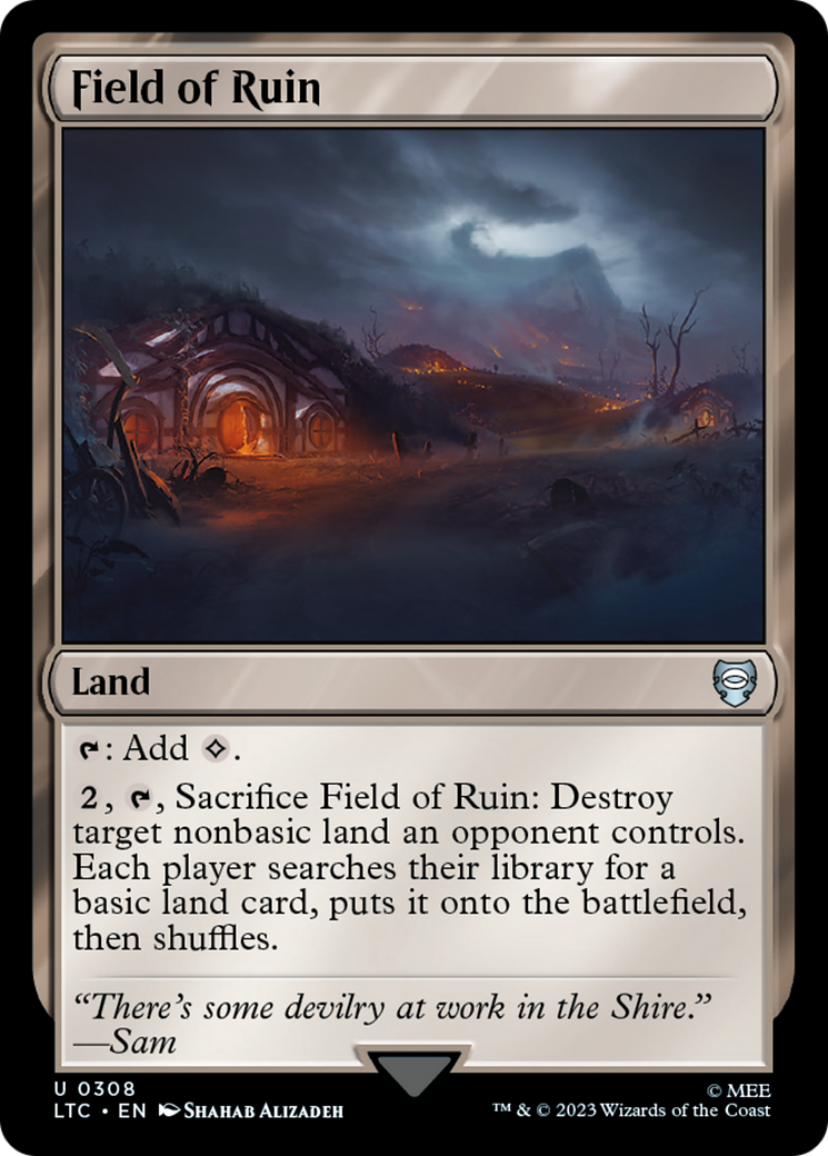 Field of Ruin (LTC-308) [Tales of Middle-earth Commander]