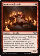 Irreverent Gremlin (DSK-142) [Duskmourn: House of Horror] Foil