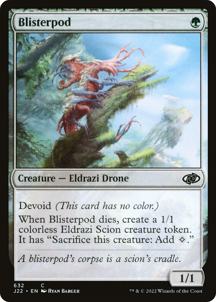 Blisterpod (J22-632) [Jumpstart 2022]: (devoid)