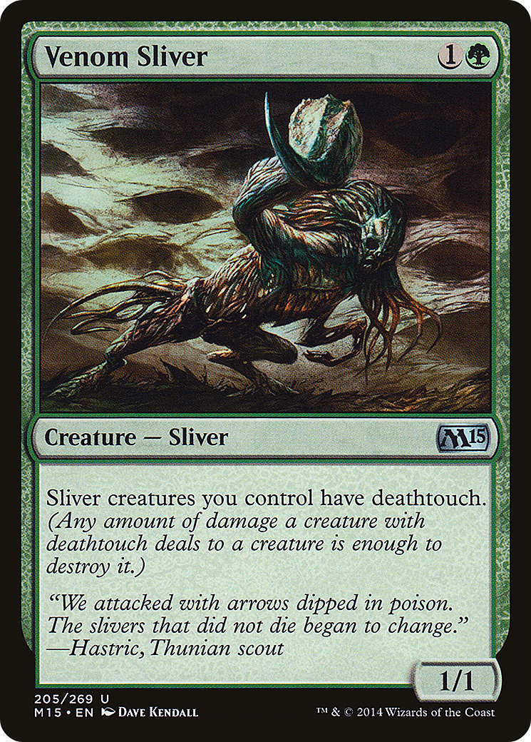 Venom Sliver (M15-205) [Magic 2015]