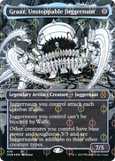Graaz, Unstoppable Juggernaut (ONE-478) [Phyrexia: All Will Be One]: (Showcase) (Borderless) Foil