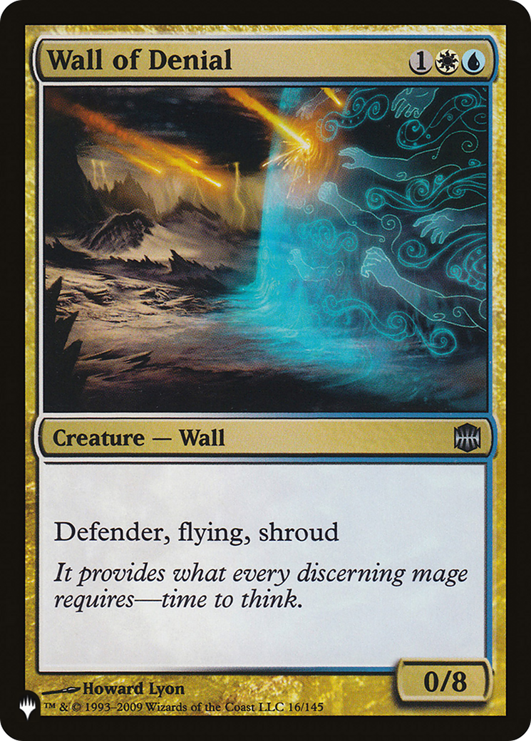 Wall of Denial (LIST-ARB-16) [The List]