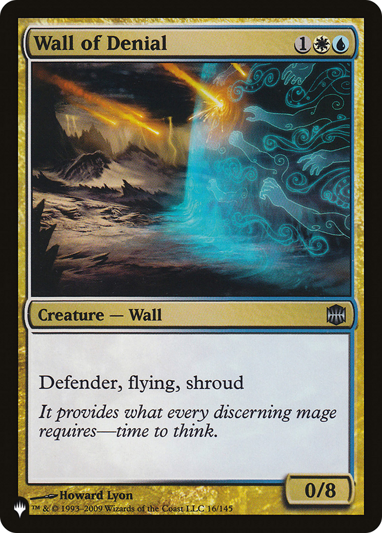 Wall of Denial (LIST-ARB-16) [The List]