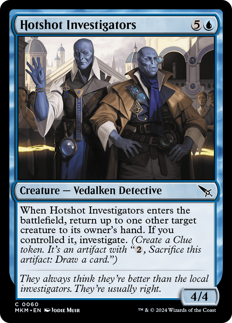 Hotshot Investigators (MKM-060) [Murders at Karlov Manor] Foil