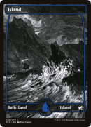 Island (MID-270) [Innistrad: Midnight Hunt]: (Full Art, Showcase) Foil