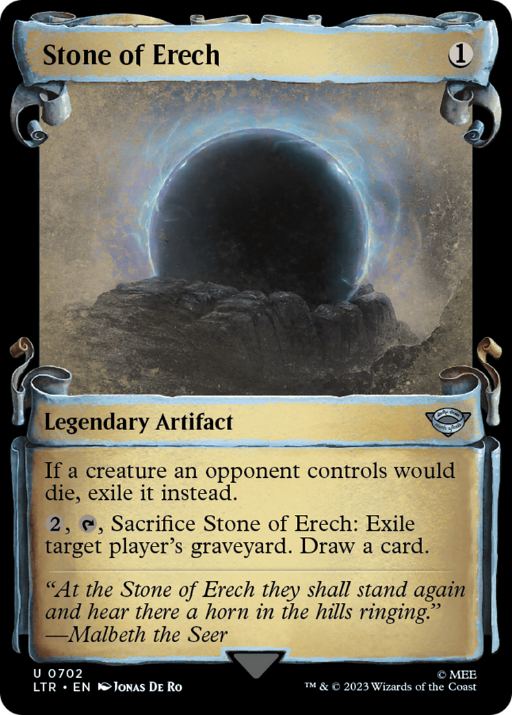 Stone of Erech (LTR-702) [The Lord of the Rings: Tales of Middle-earth]: (Showcase)