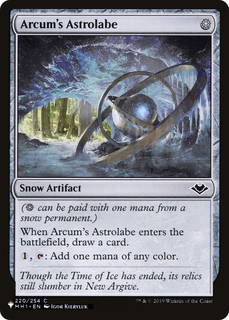 Arcum's Astrolabe (LIST-MH1-220) [The List]