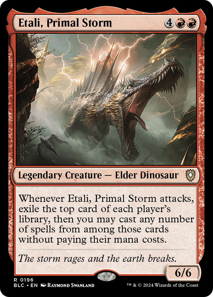 Etali, Primal Storm (BLC-196) [Bloomburrow Commander]