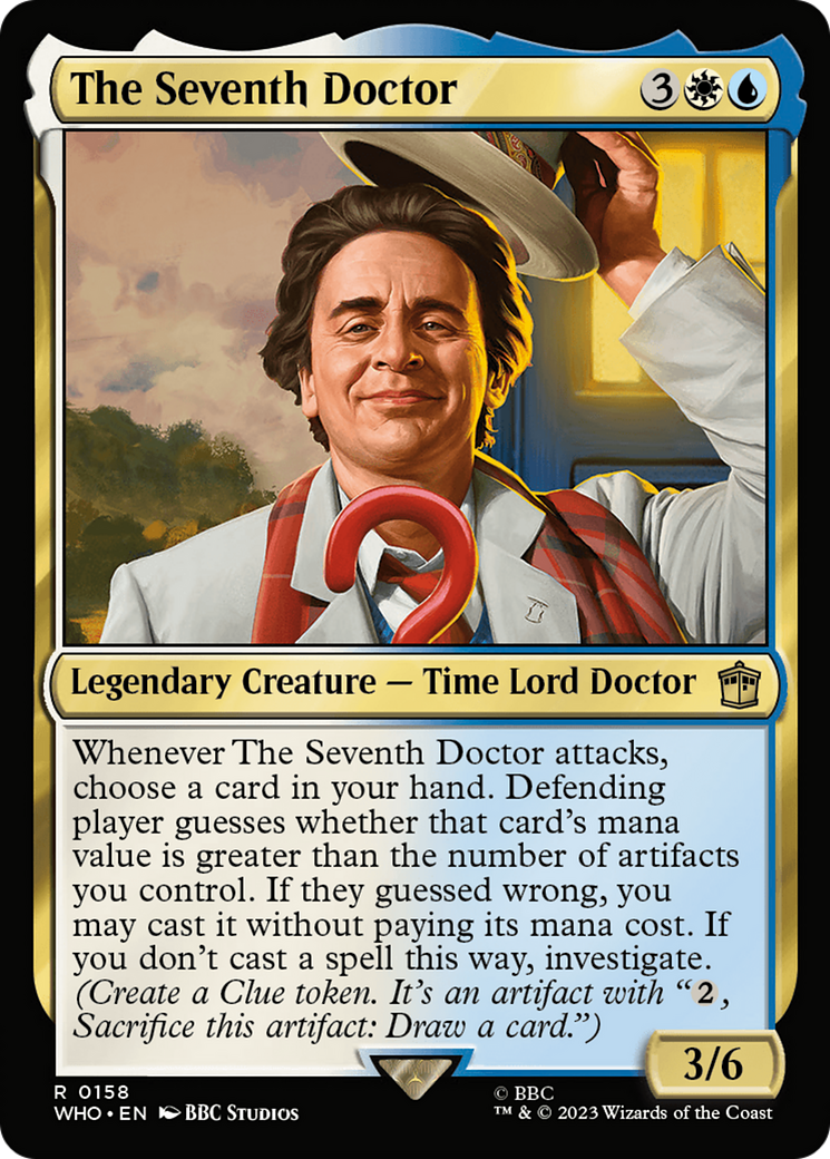 The Seventh Doctor (WHO-158) [Doctor Who] Foil