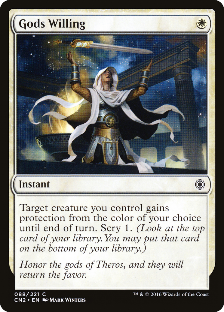 Gods Willing (CN2-088) [Conspiracy: Take the Crown]