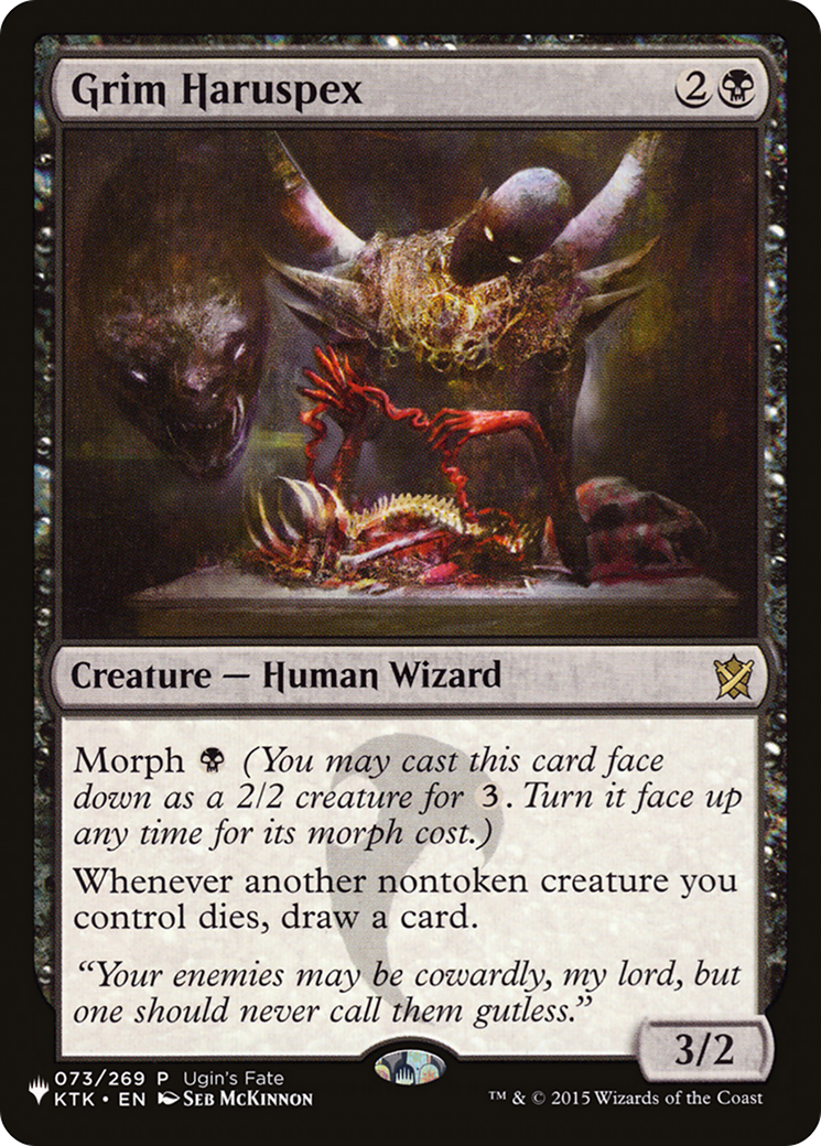 Grim Haruspex (LIST-UGIN-73) [The List]