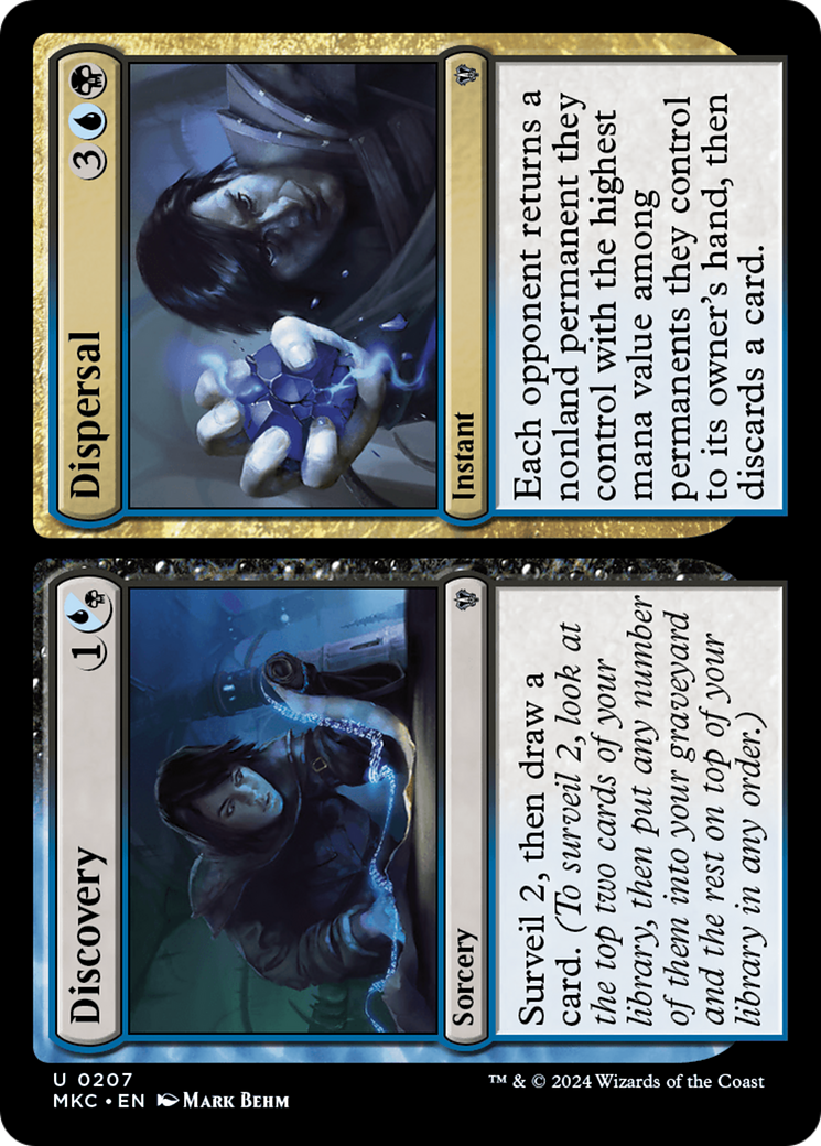Discovery // Dispersal (MKC-207) [Murders at Karlov Manor Commander]