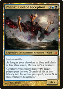 Phenax, God of Deception (BNG-152) [Born of the Gods]: (enchantment) Foil
