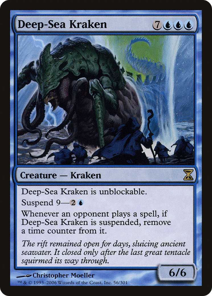 Deep-Sea Kraken (TSP-056) [Time Spiral] Foil