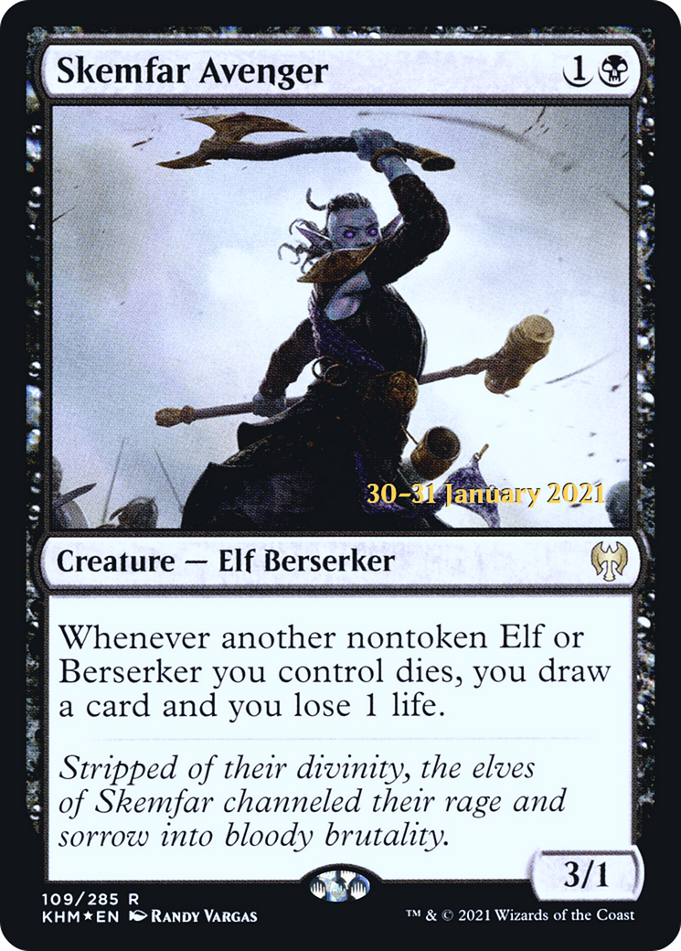 Skemfar Avenger (PRE-109S) [Kaldheim Promos] Foil