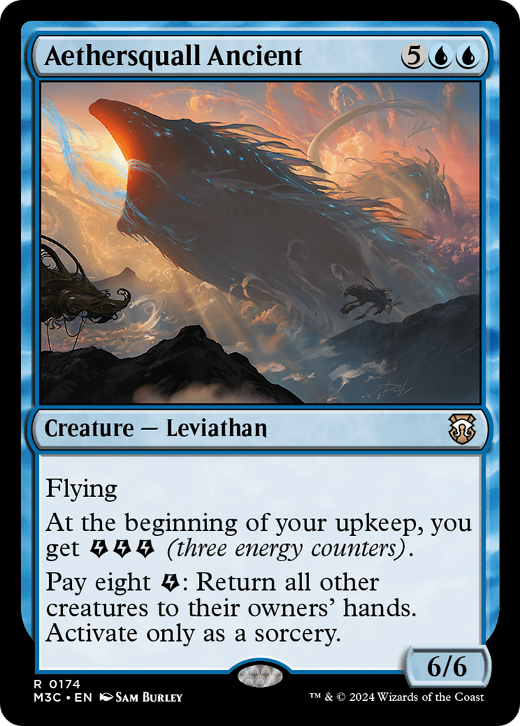 Aethersquall Ancient (M3C-174) [Modern Horizons 3 Commander] Foil