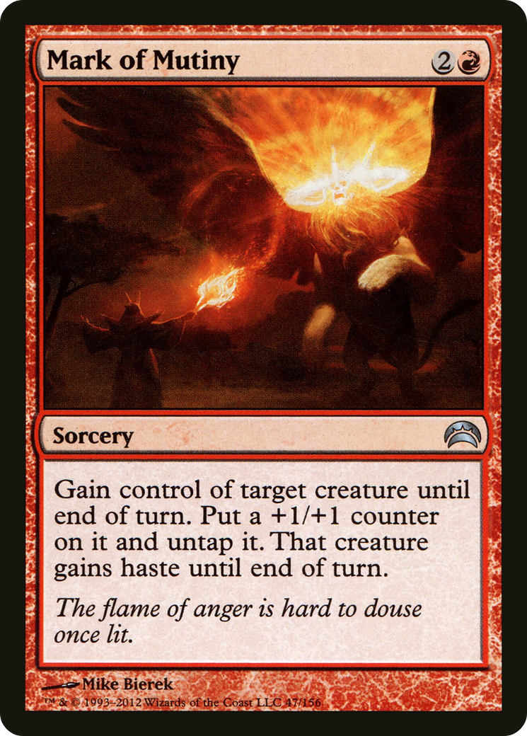 Mark of Mutiny (PC2-047) [Planechase 2012] Foil