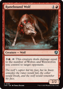 Runebound Wolf (INR-168) [Innistrad Remastered] Foil