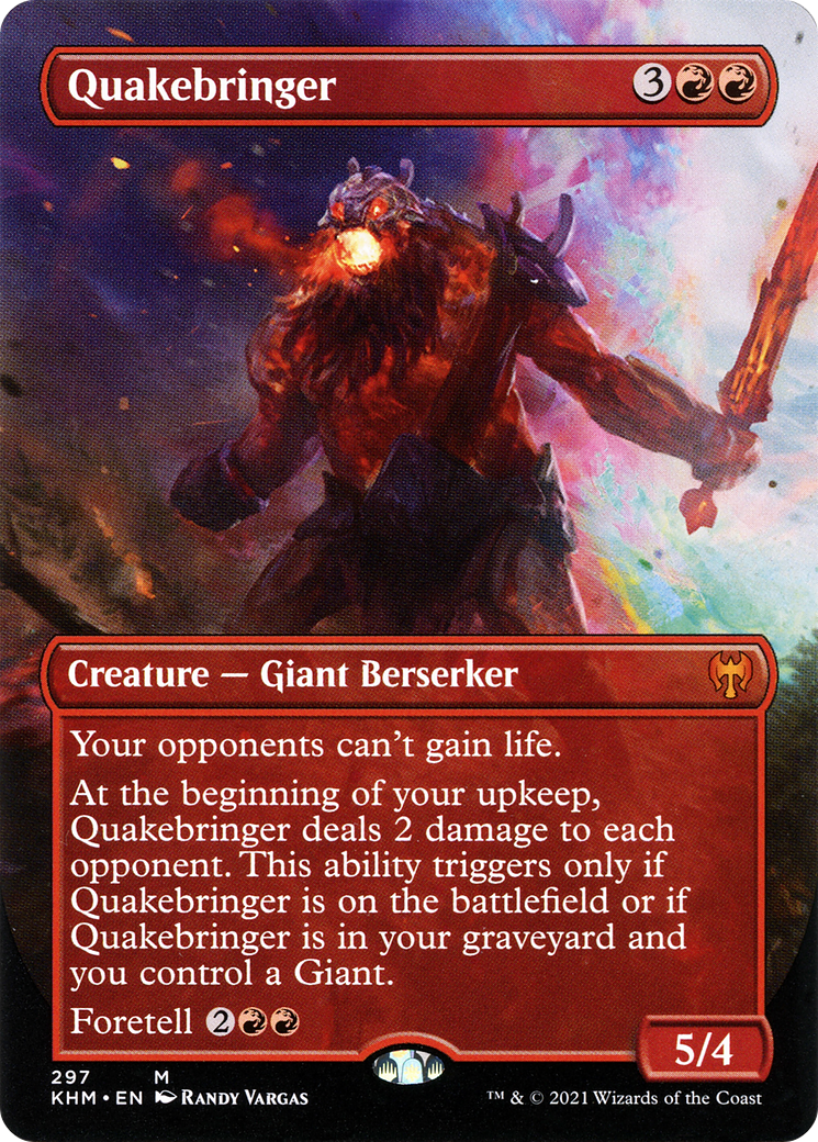 Quakebringer (KHM-297) [Kaldheim] (Borderless)