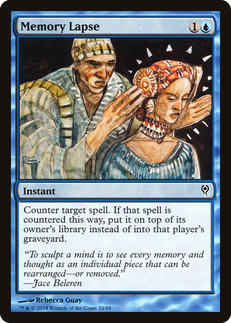 Memory Lapse (DDM-024) [Duel Decks: Jace vs. Vraska]