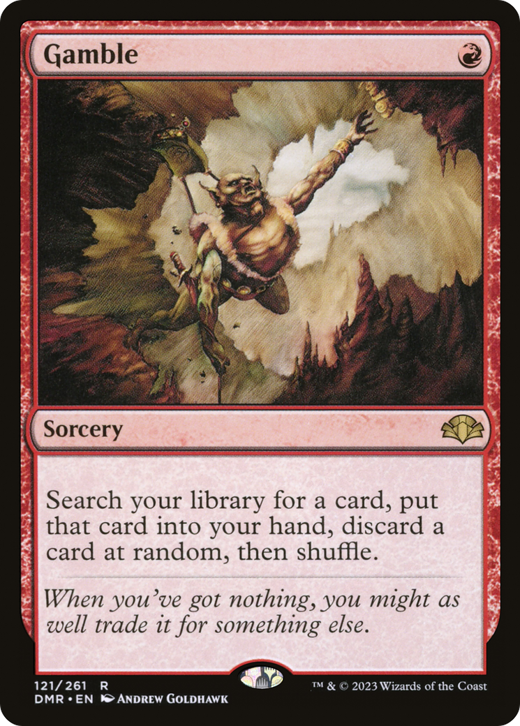 Gamble (DMR-121) [Dominaria Remastered]