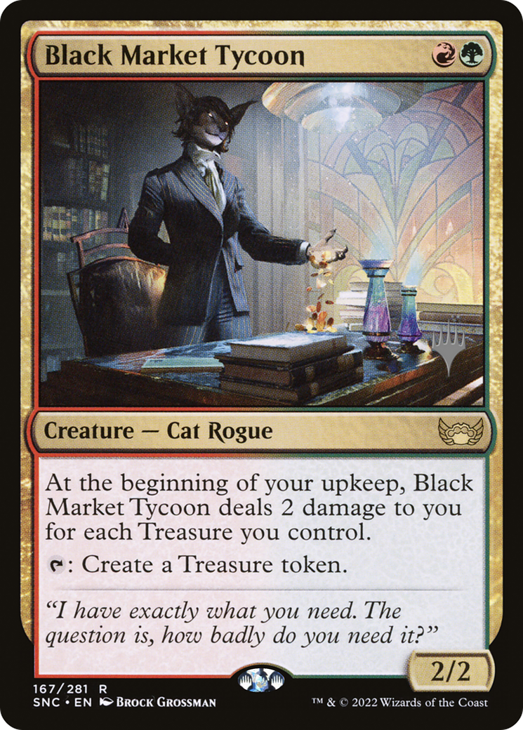 Black Market Tycoon (PPSNC-167P) [Streets of New Capenna Promos] Foil
