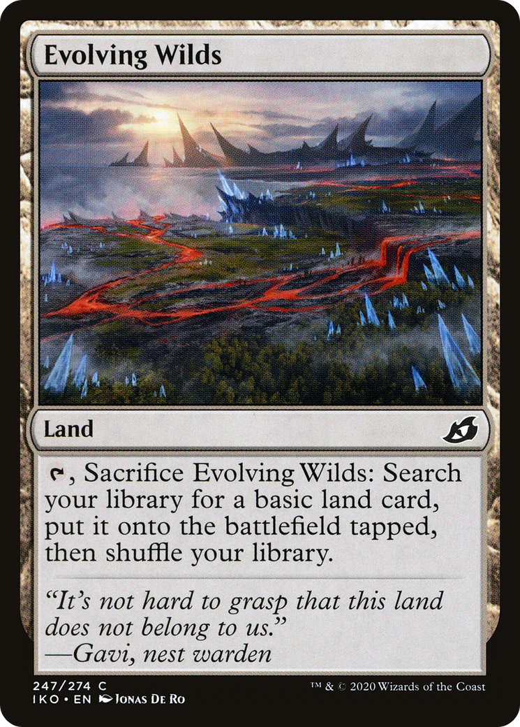 Evolving Wilds (IKO-247) [Ikoria: Lair of Behemoths]