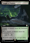 Temple of Malady (PIP-520) [Fallout]: (Extended Art) Foil