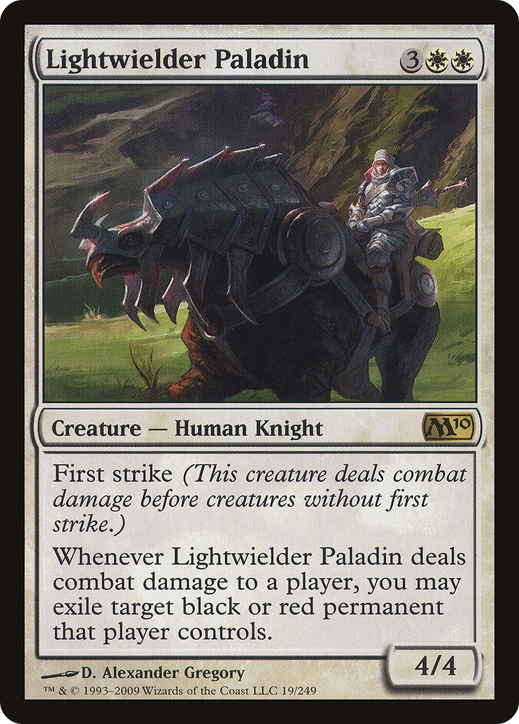 Lightwielder Paladin (M10-019) [Magic 2010] Foil