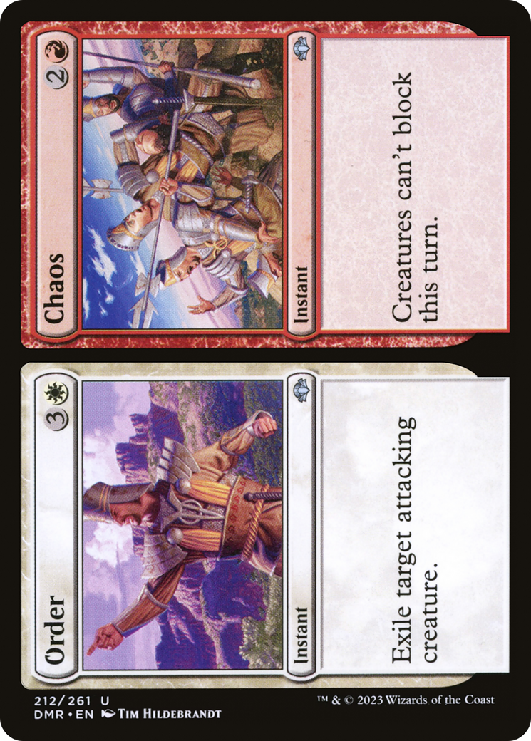 Order // Chaos (DMR-212) [Dominaria Remastered]
