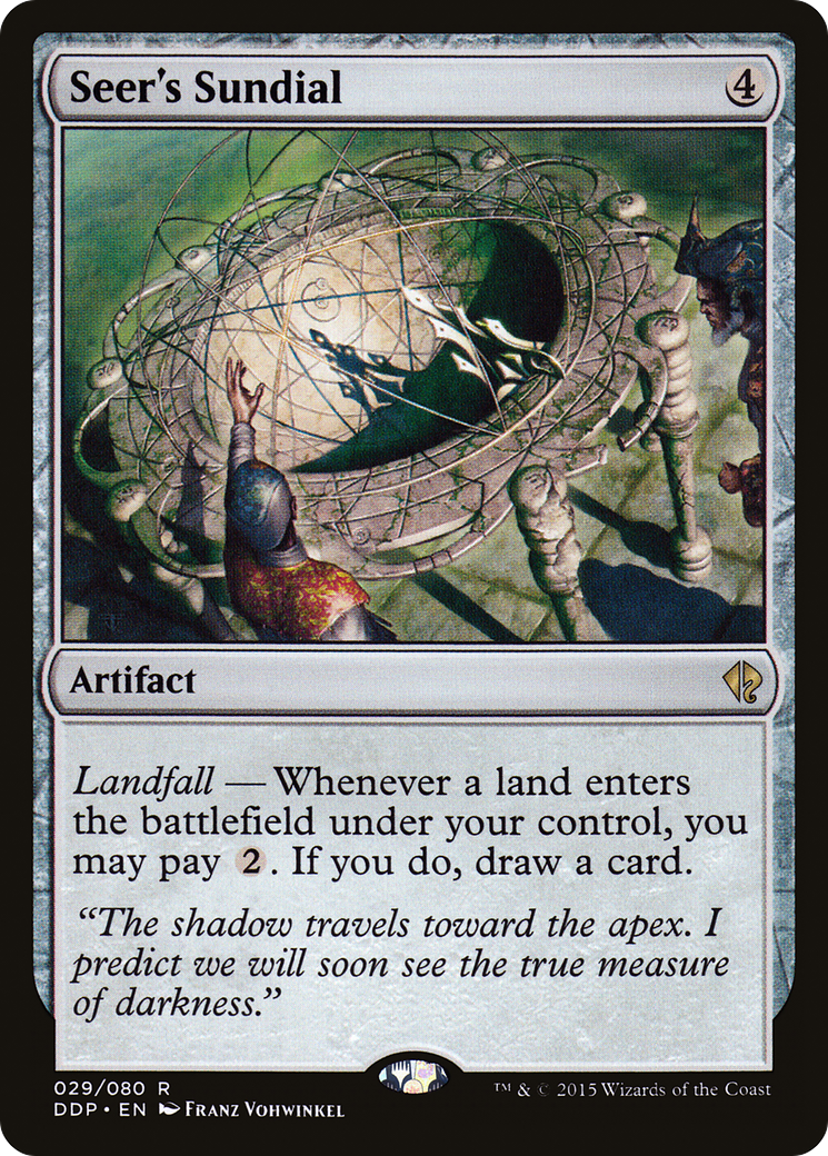 Seer's Sundial (DDP-029) [Duel Decks: Zendikar vs. Eldrazi]