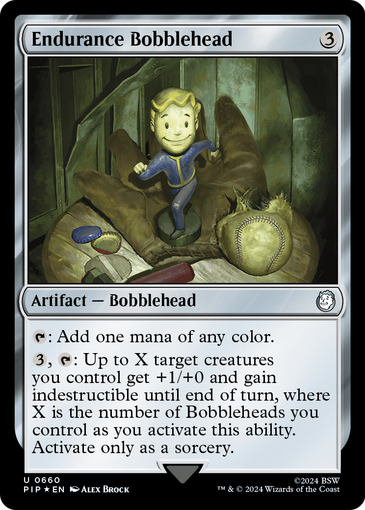 Endurance Bobblehead (Surge Foil) (PIP-660) [Fallout] Foil