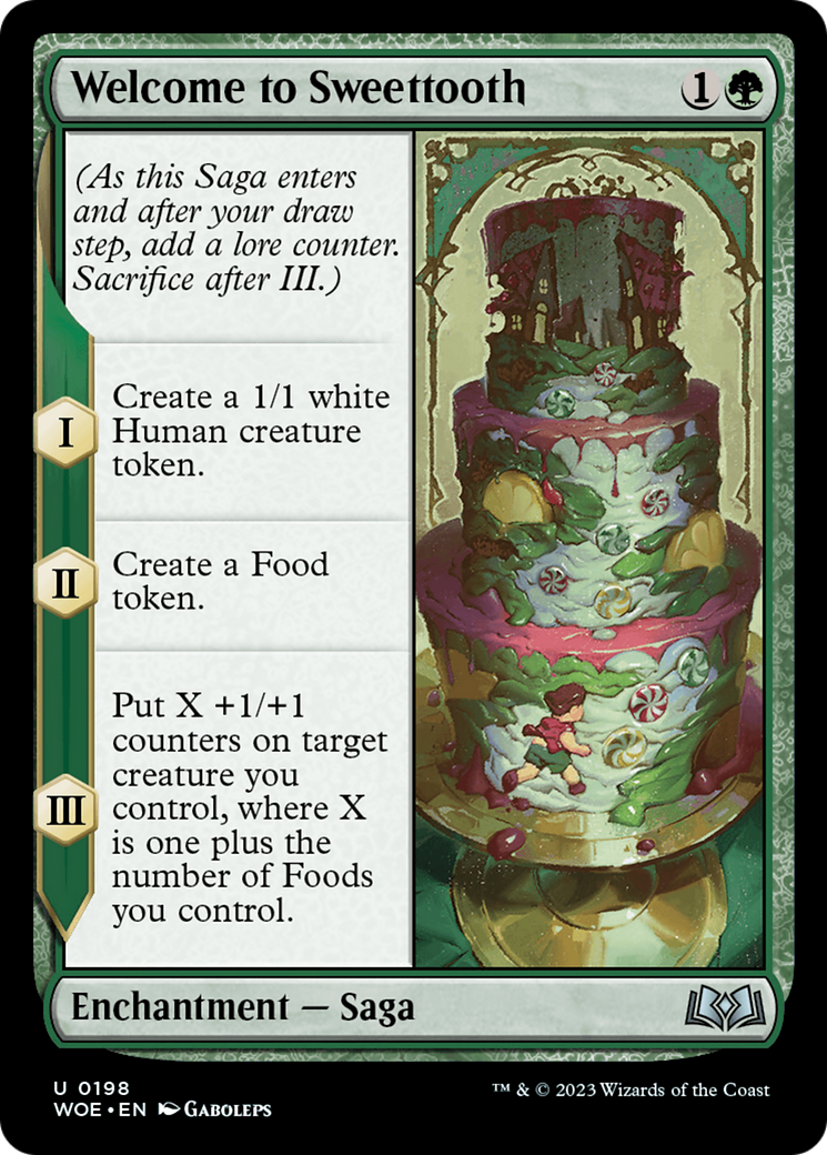 Welcome to Sweettooth (WOE-198) [Wilds of Eldraine] Foil