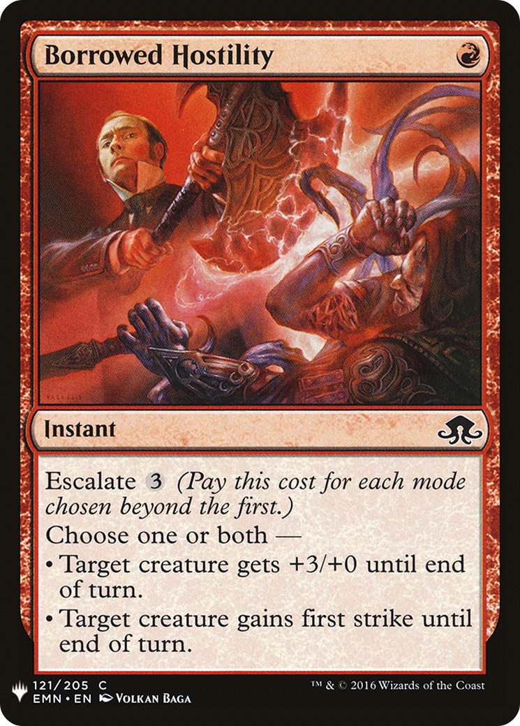 Borrowed Hostility (LIST-EMN-121) [The List]