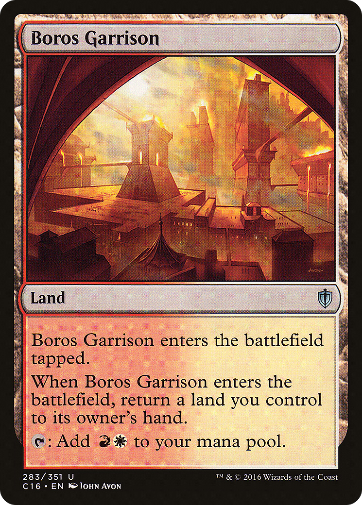 Boros Garrison (C16-283) [Commander 2016]