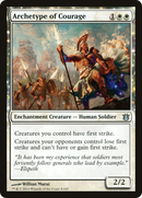 Archetype of Courage (BNG-004) [Born of the Gods]: (enchantment)