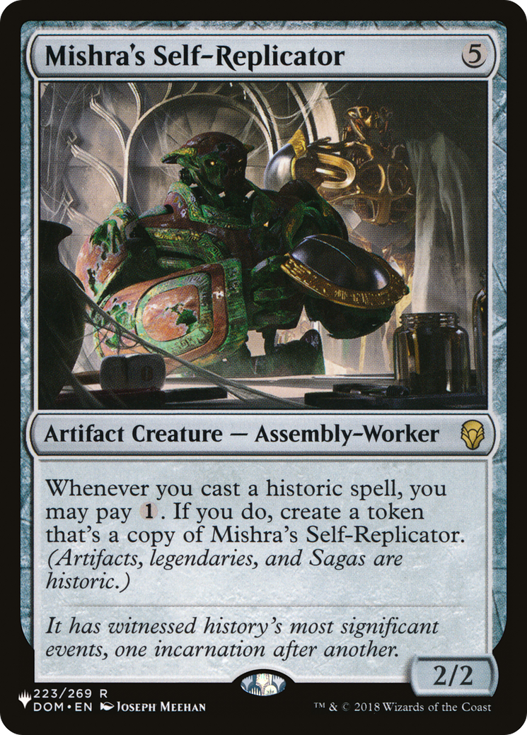 Mishra's Self-Replicator (LIST-DOM-223) [The List]