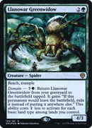 Llanowar Greenwidow (PRE-169) [Dominaria United Promos] Foil