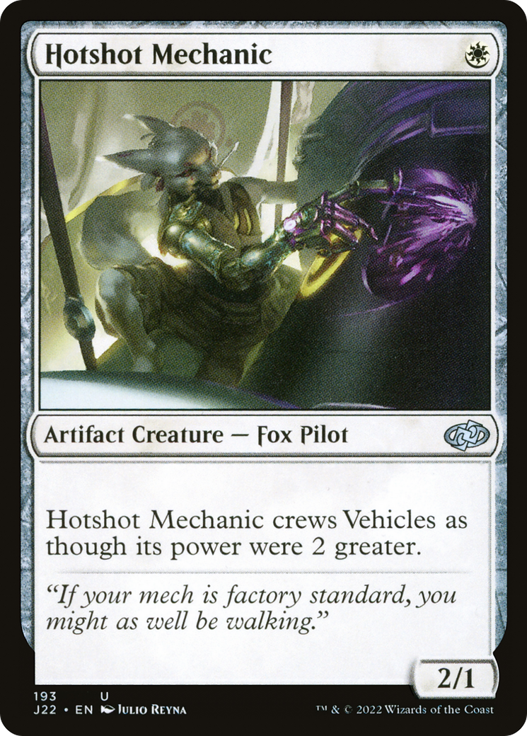 Hotshot Mechanic (J22-193) [Jumpstart 2022]