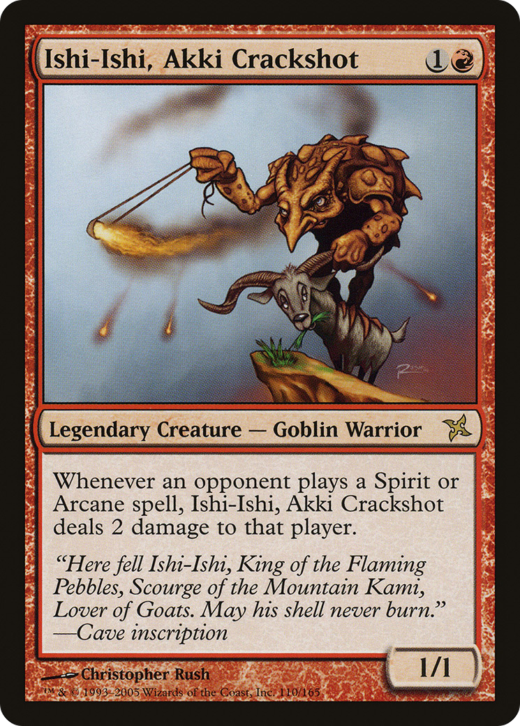 Ishi-Ishi, Akki Crackshot (BOK-110) [Betrayers of Kamigawa]