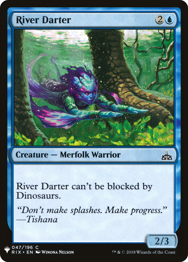 River Darter (LIST-RIX-47) [The List]