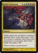 Cruel Ultimatum (DDH-069) [Duel Decks: Ajani vs. Nicol Bolas]