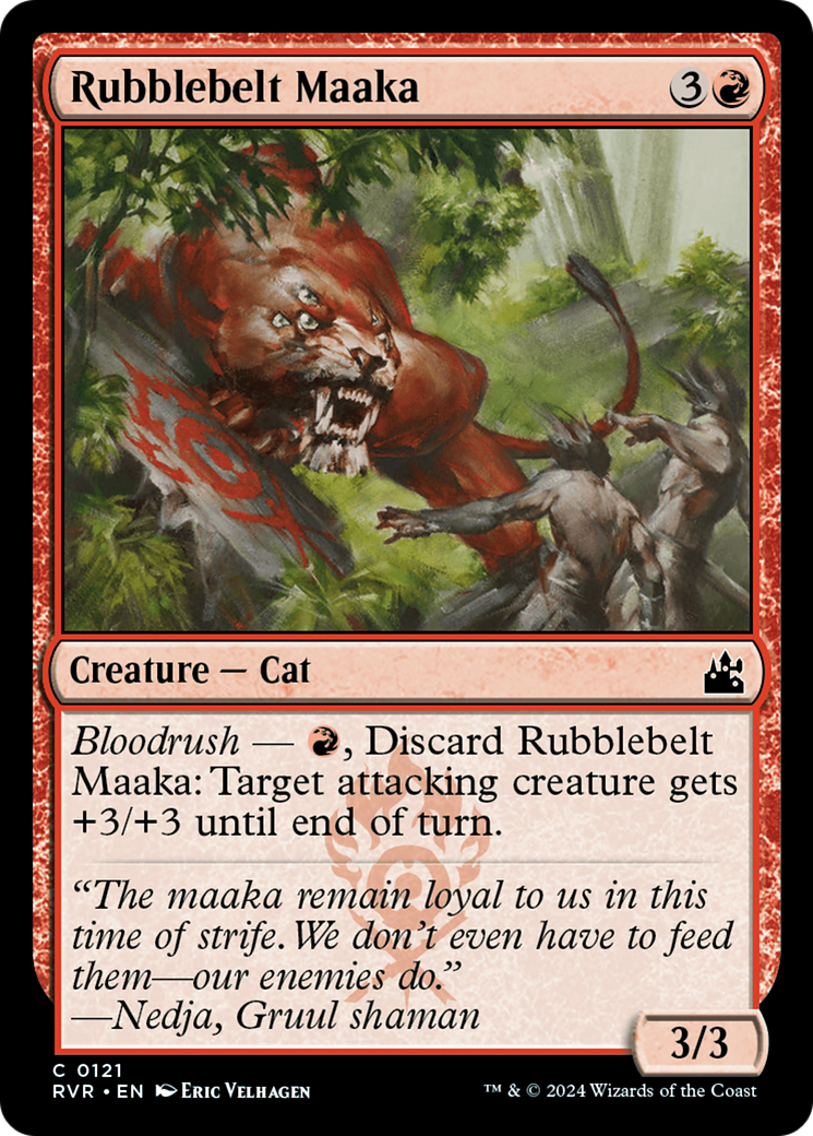 Rubblebelt Maaka (RVR-121) [Ravnica Remastered]