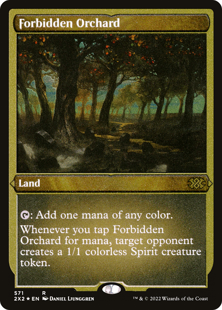 Forbidden Orchard (2X2-571) [Double Masters 2022] Etched Foil
