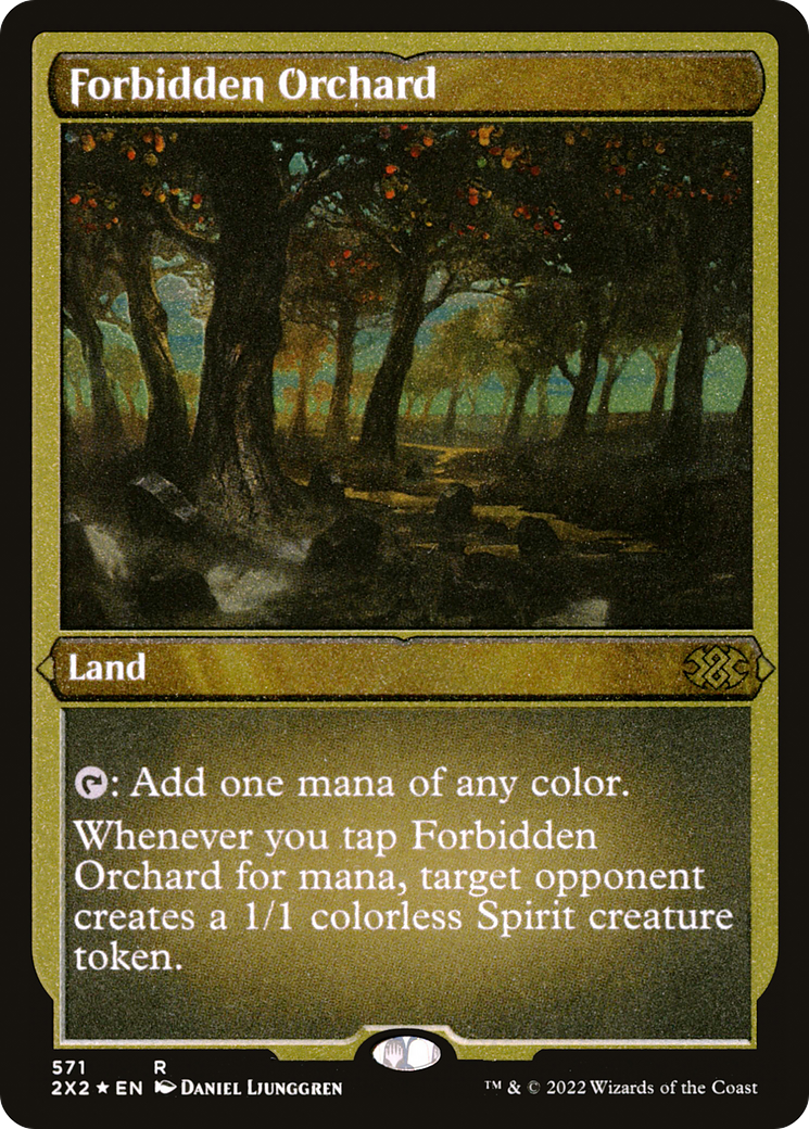 Forbidden Orchard (Foil Etched) (2X2-571) [Double Masters 2022] Foil