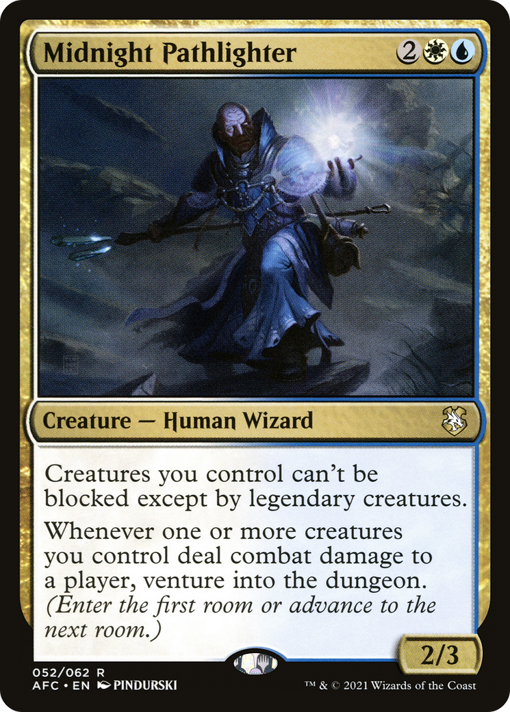 Midnight Pathlighter (AFC-052) [Forgotten Realms Commander]