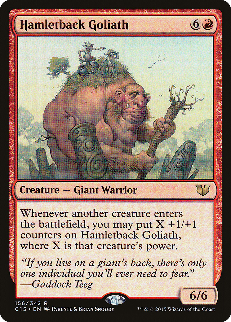 Hamletback Goliath (C15-156) [Commander 2015]