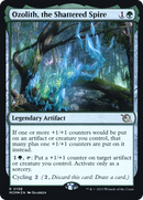 Ozolith, the Shattered Spire (PRE-198S) [March of the Machine Promos] Foil