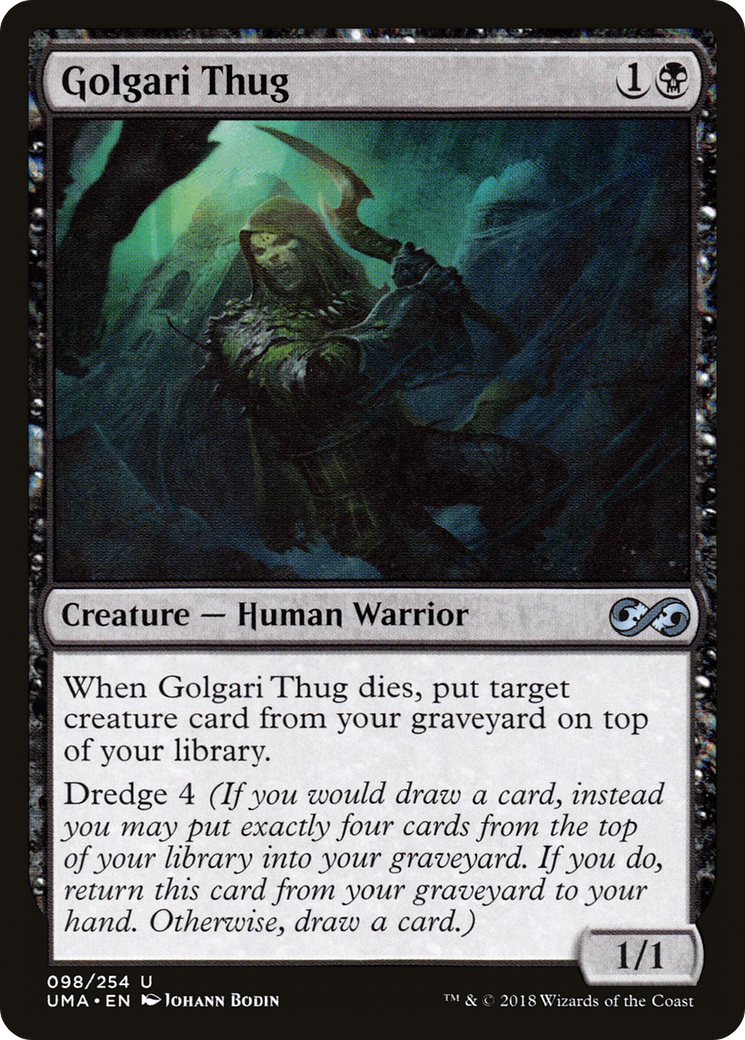 Golgari Thug (UMA-098) [Ultimate Masters] Foil